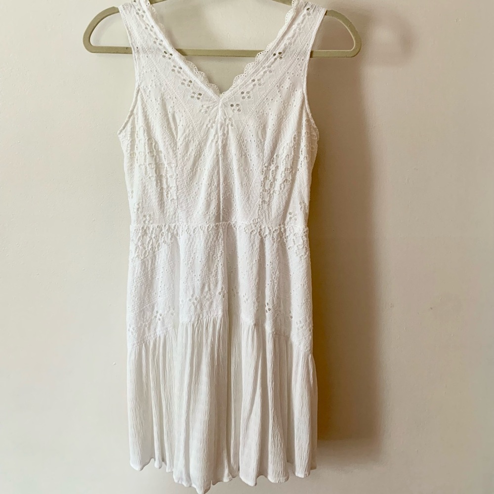 White summer dress